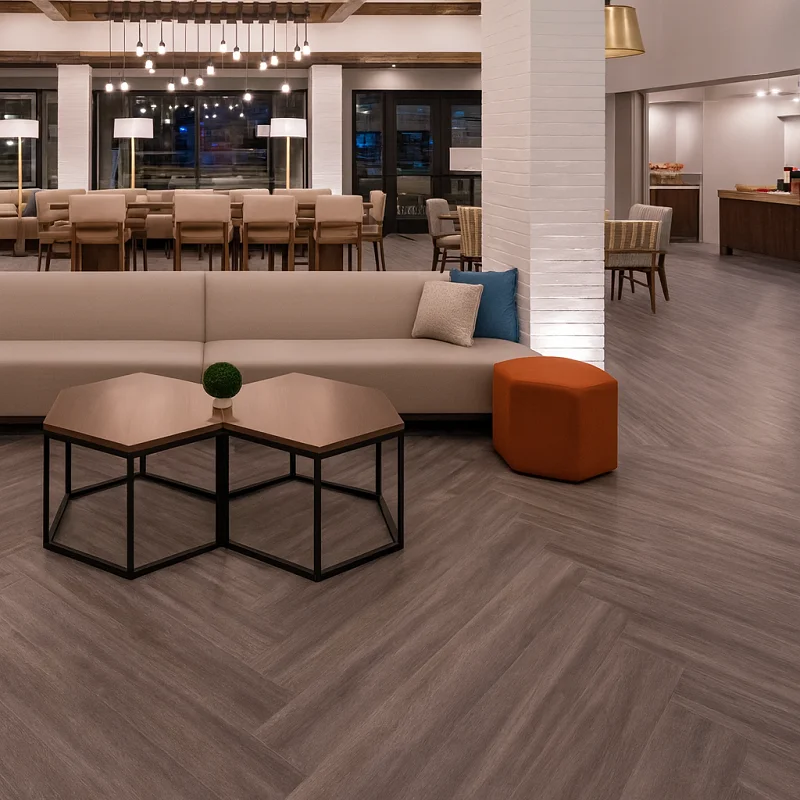 HDF Flooring in Hotel