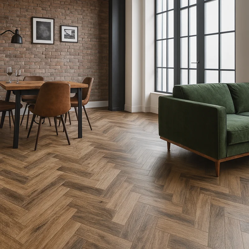 WPC Flooring in Living Room