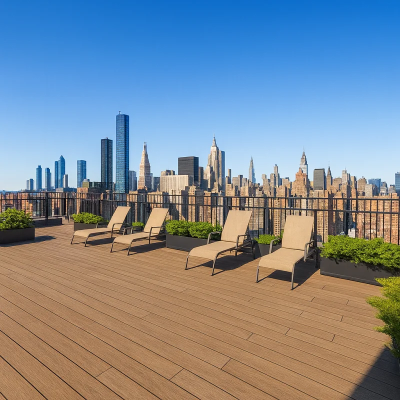 WPC Plank flooring in Terraces