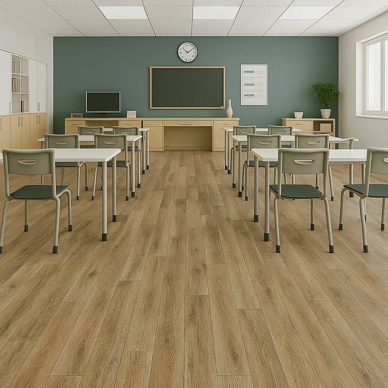 MDF Flooring in Class Room