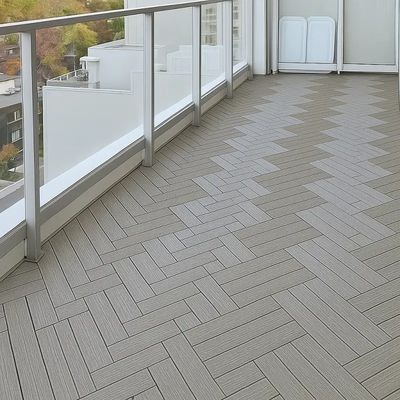 WPC Deck Flooring in Balconies