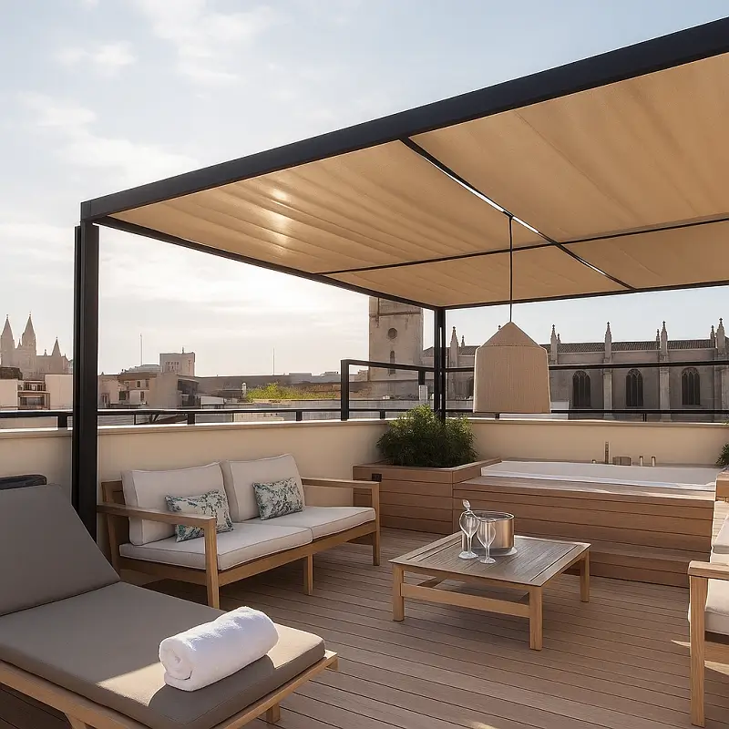 WPC Deck Flooring on Terraces