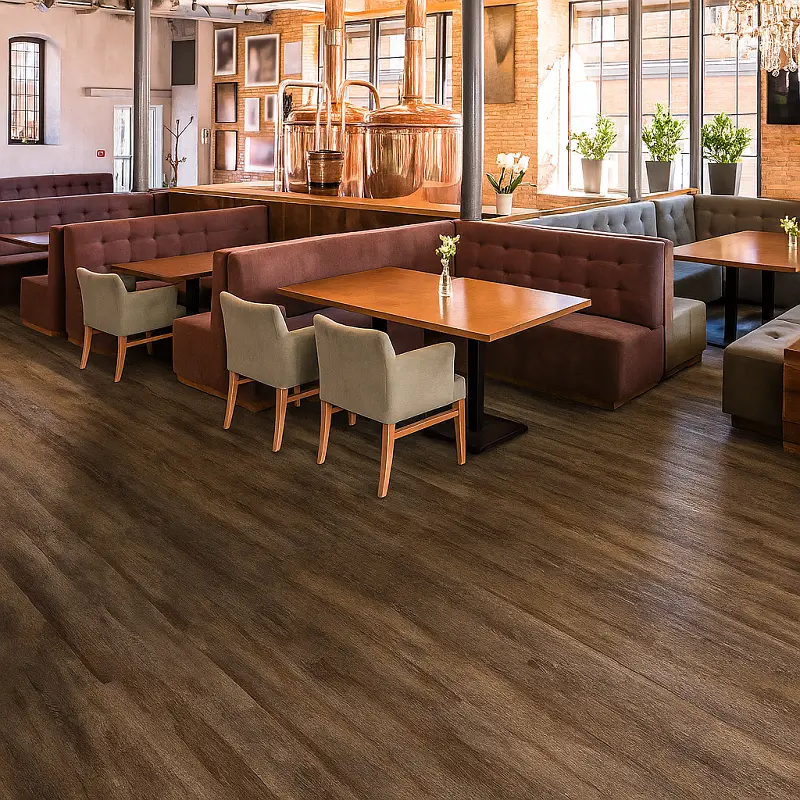 WPC Click Flooring in Restaurants
