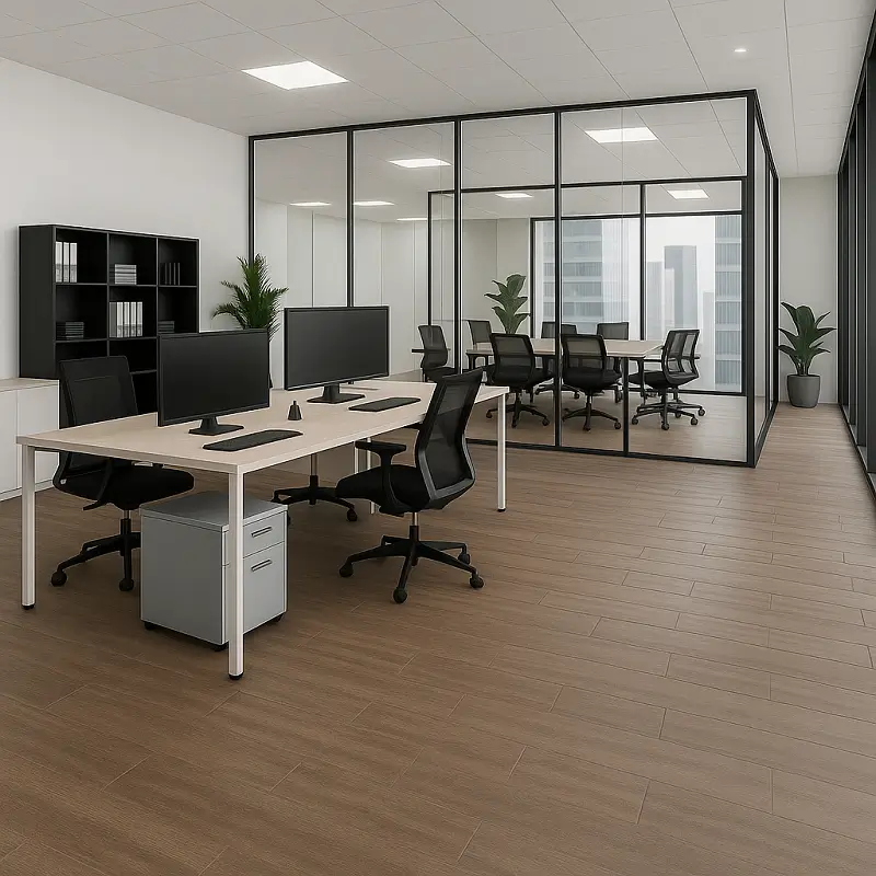 WPC Tiles in Offices