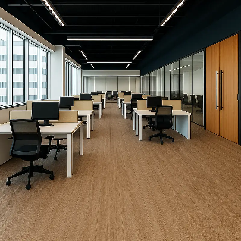 WPC Tiles in Offices