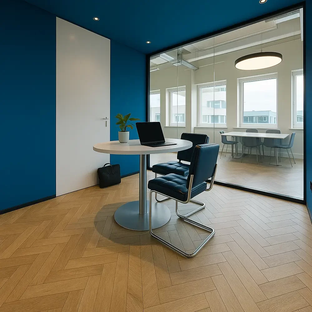 Commercial Chevron Flooring