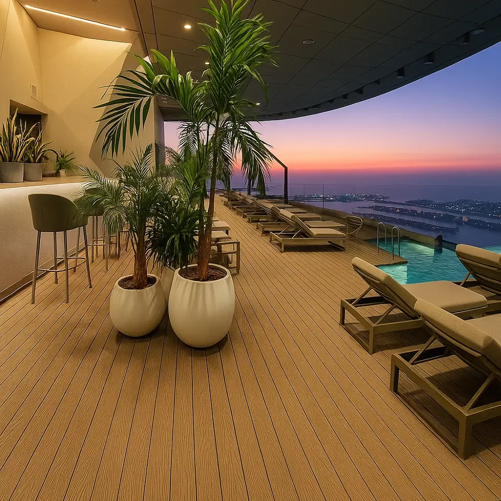 Commercial WPC Deck Flooring