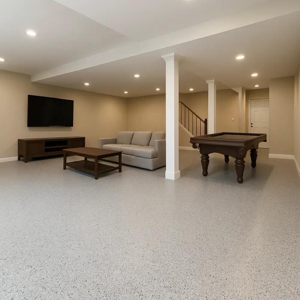 Residential Flex Epoxy Flooring